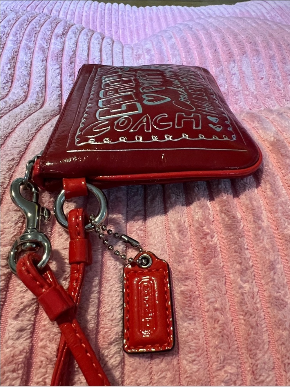Coach Poppy Wristlet-NWOT - Picture 6 of 12